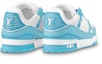 Shop Louis Vuitton LV Trainer 'Putih Biru Langit' 1AA6X0