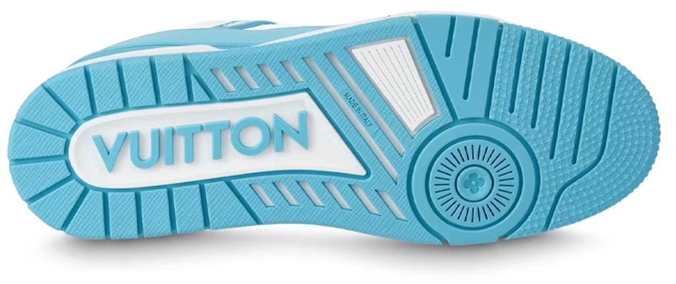 Louis Vuitton LV Trainer 'White Sky Blue' 1AA6X0 Purchase Louis Vuitton LV Trainer 'White Sky Blue' 1AA6X0