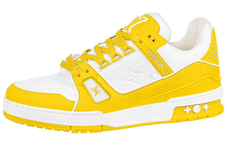 Buy Louis Vuitton LV Trainer 'Putih Kuning' 1AA6XM