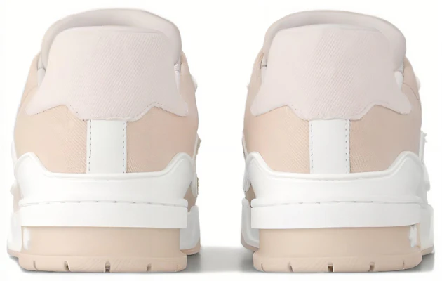 Louis Vuitton LV Trainer Beige Blanc Monogram Denim ''Rose'' 1AC68B Purchase Louis Vuitton LV Trainer Beige Blanc Monogram Denim ''Rose'' 1AC68B