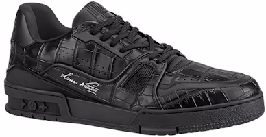Louis Vuitton LV Trainer Hitam Buaya 1A9JK5 Order Louis Vuitton LV Trainer Hitam Buaya 1A9JK5
