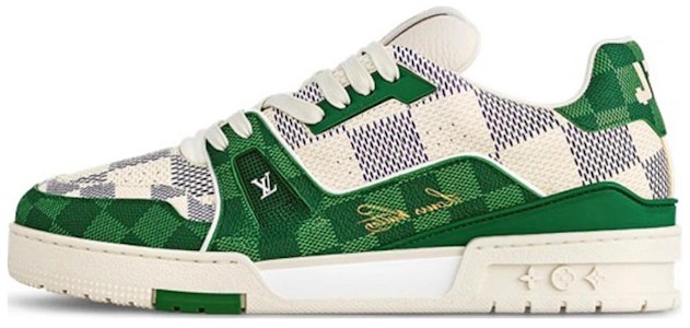 路易威登 LV 经典低帮运动鞋 '白绿' 1AC58D Buy 路易威登 LV 经典低帮运动鞋 '白绿' 1AC58D