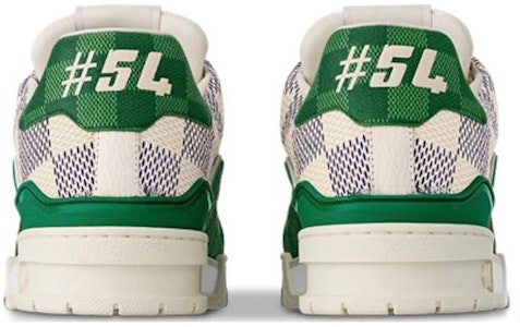 路易威登 LV 经典低帮运动鞋 '白绿' 1AC58D Shop 路易威登 LV 经典低帮运动鞋 '白绿' 1AC58D