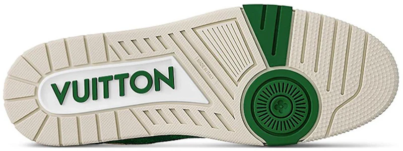 路易威登 LV 经典低帮运动鞋 '白绿' 1AC58D Purchase 路易威登 LV 经典低帮运动鞋 '白绿' 1AC58D