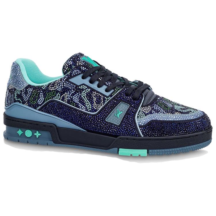 LV LV Trainer Marine Navy Blue Crystal 圖 2