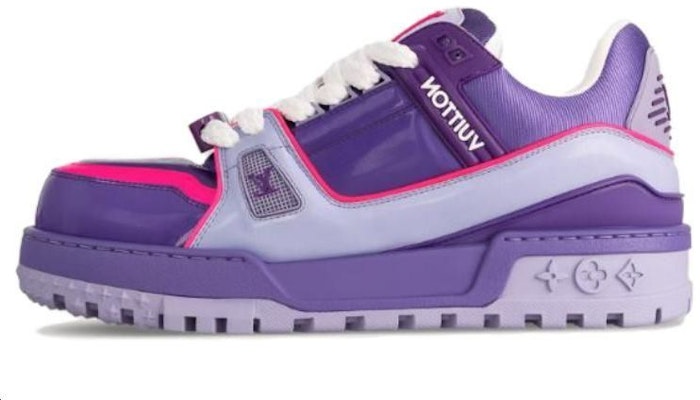 Louis Vuitton LV Trainer Maxi Purple Pink 'Violet' 1ACF72 Buy Louis Vuitton LV Trainer Maxi Purple Pink 'Violet' 1ACF72