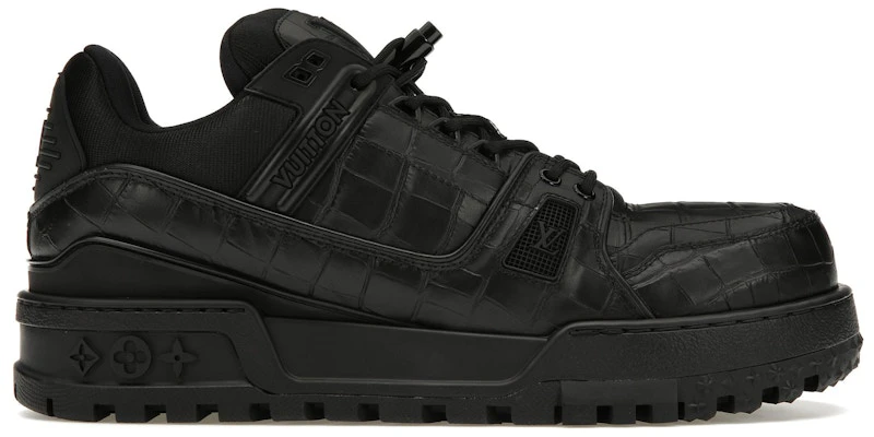 Louis Vuitton LV Trainer Maxi Kasut Hitam 1ACN17 Buy Louis Vuitton LV Trainer Maxi Kasut Hitam 1ACN17
