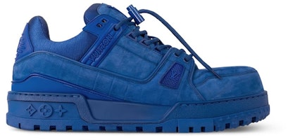 Louis Vuitton LV Trainer Maxi Sneaker Blue 1ACN3A Louis Vuitton LV Trainer Maxi Sneaker Blue 1ACN3A