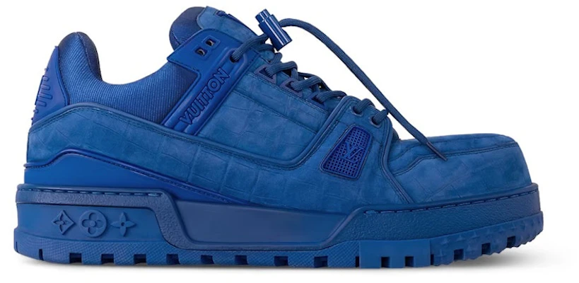Louis Vuitton LV Trainer Maxi Sneaker Biru 1ACN3A Buy Louis Vuitton LV Trainer Maxi Sneaker Biru 1ACN3A