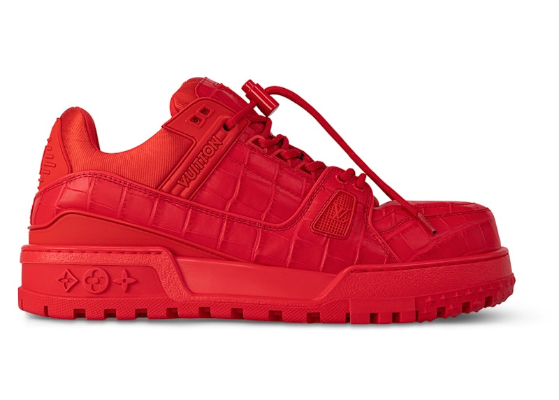 Louis Vuitton LV Trainer Maxi Sneaker Red 1ACN1M