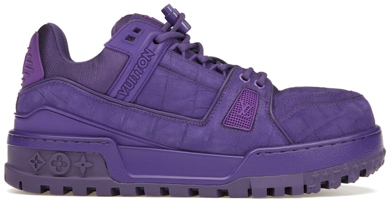 Louis Vuitton LV Trainer Maxi Sneaker Violet 1ACN2V Buy Louis Vuitton LV Trainer Maxi Sneaker Violet 1ACN2V