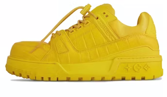 Louis Vuitton LV Trainer Maxi Sneaker Yellow 1ACN2G Louis Vuitton LV Trainer Maxi Sneaker Yellow 1ACN2G