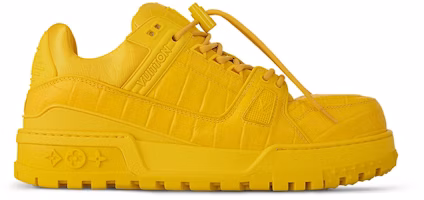 Louis Vuitton LV Trainer Maxi Sneaker Yellow 1ACN2G Louis Vuitton LV Trainer Maxi Sneaker Yellow 1ACN2G