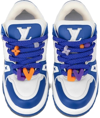 Louis Vuitton LV Trainer Maxi Sneakers 'Blue' 1ABZPW Purchase Louis Vuitton LV Trainer Maxi Sneakers 'Blue' 1ABZPW