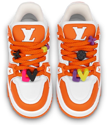Louis Vuitton LV Trainer Maxi Sneakers 'Orange' 1AB8SZ Shop Louis Vuitton LV Trainer Maxi Sneakers 'Orange' 1AB8SZ