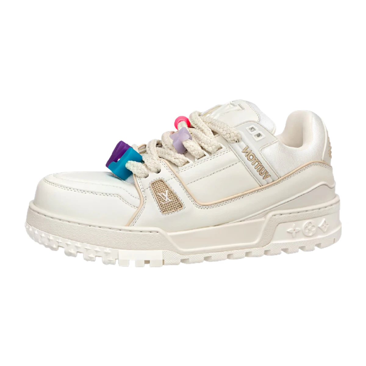 Louis Vuitton LV Trainer Maxi Sneakers 'White' 1AB8RK