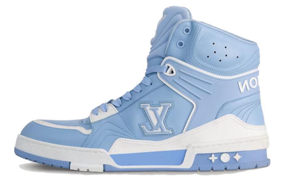 Buy 路易威登LV训练鞋靴“蓝色” 1ABLST