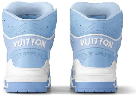 Louis Vuitton LV Trainer Sneaker Boots 'Blue' 1ABLST Purchase Louis Vuitton LV Trainer Sneaker Boots 'Blue' 1ABLST