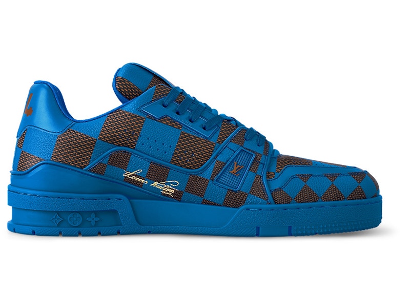 Louis Vuitton LV Trainer Sneaker Damier Pop Blue 1ACN4Y