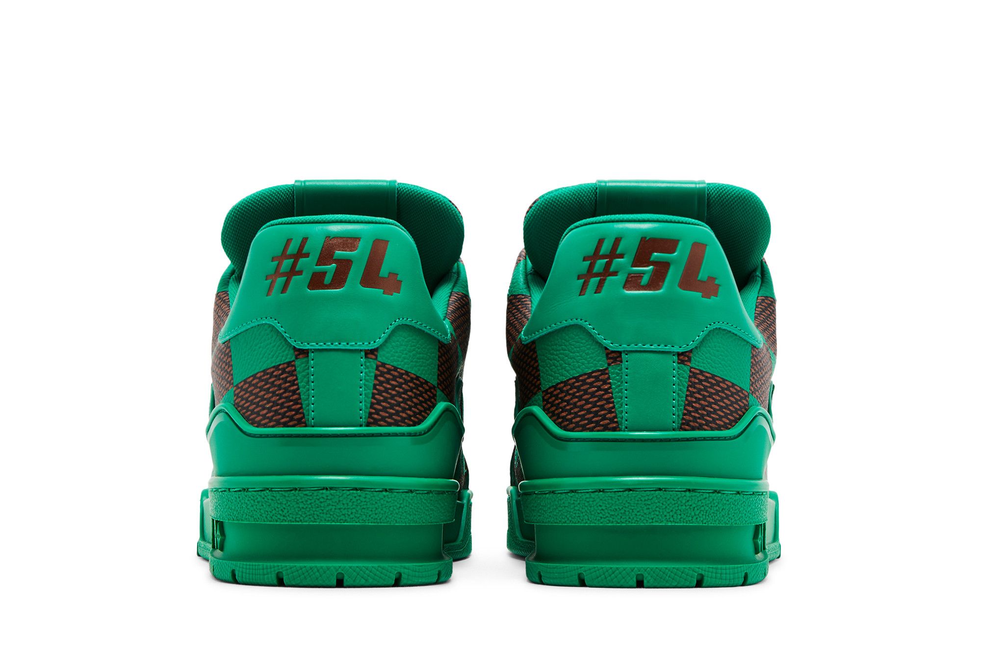 Details for Louis Vuitton Baskets LV Trainer Damier Pop Vert 1ACN5D