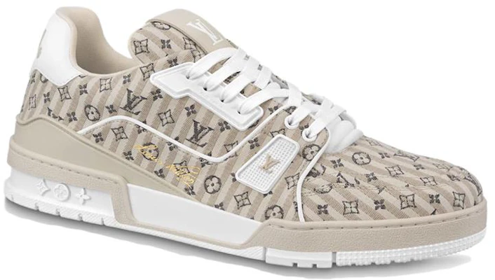 Louis Vuitton Sepatu LV Trainer 'Beige Monogram' 1ABG0J Order Louis Vuitton Sepatu LV Trainer 'Beige Monogram' 1ABG0J