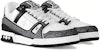Louis Vuitton LV Trainer Sneakers 'Hitam Putih Rhinestones' 1ABM04