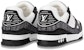 Louis Vuitton LV Trainer Sneakers 'Hitam Putih Rhinestones' 1ABM04