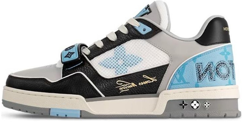 ルイ・ヴィトン LVトレイナー スニーカー 青モノグラム 1AC50W Buy ルイ・ヴィトン LVトレイナー スニーカー 青モノグラム 1AC50W