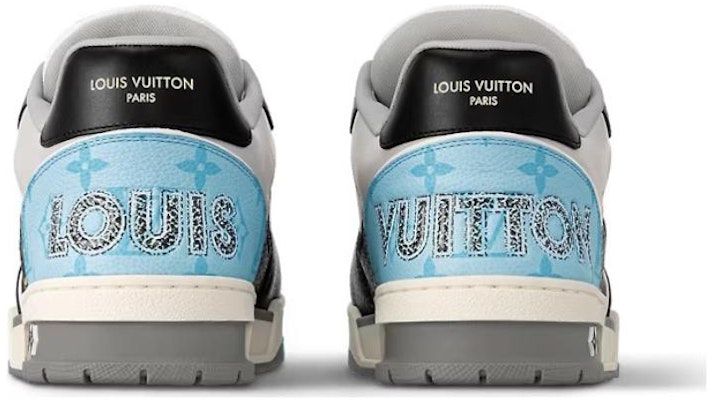 ルイ・ヴィトン LVトレイナー スニーカー 青モノグラム 1AC50W Shop ルイ・ヴィトン LVトレイナー スニーカー 青モノグラム 1AC50W