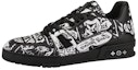 Buy LOUIS VUITTON Trainer 印花 低筒 時尚板鞋 男款 黑白色