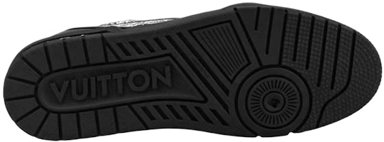 LOUIS VUITTON Trainer 印花 低筒 時尚板鞋 男款 黑白色 Shop LOUIS VUITTON Trainer 印花 低筒 時尚板鞋 男款 黑白色
