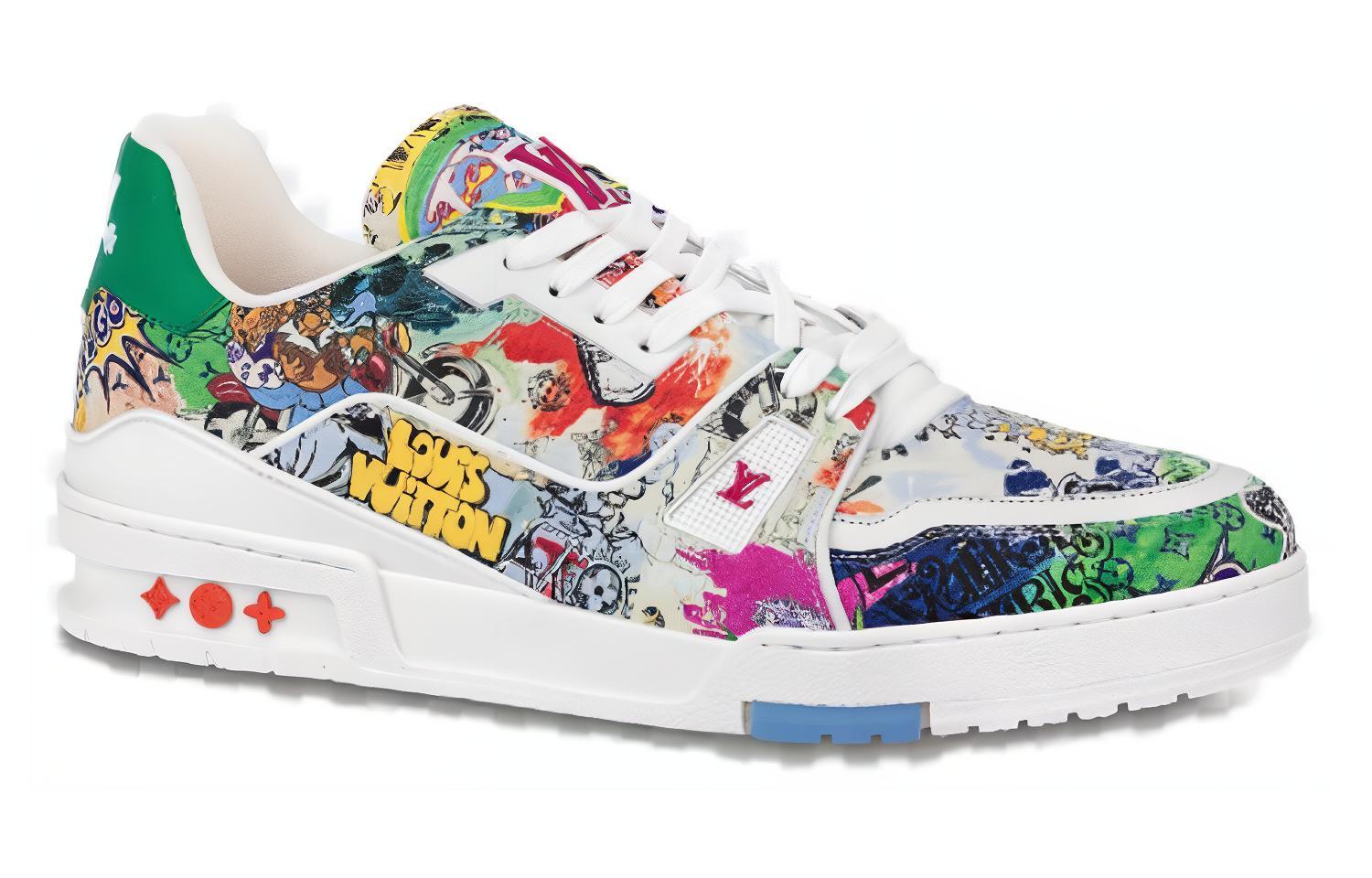 Order LOUIS VUITTON 低筒綁帶 時尚板鞋 男女同款 多色