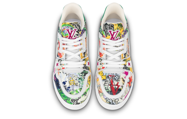 Lookbook LOUIS VUITTON 低筒綁帶 時尚板鞋 男女同款 多色