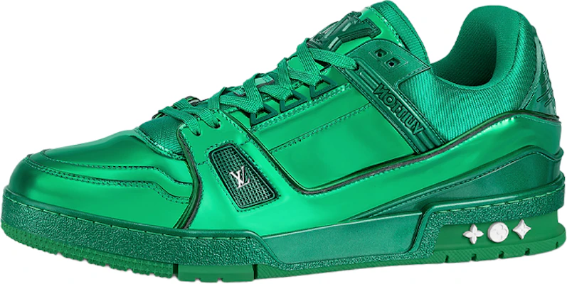 Louis Vuitton 路易威登 Trainer 時尚系帶運動鞋 綠色 Buy Louis Vuitton 路易威登 Trainer 時尚系帶運動鞋 綠色