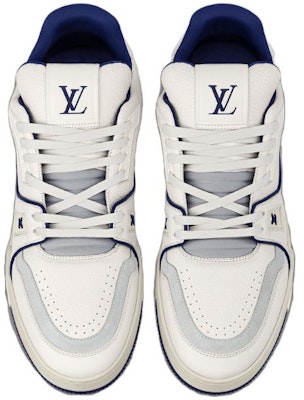 LOUIS VUITTON Trainers 皮革 綁帶 低筒 帆布鞋 男款 藍色 Order LOUIS VUITTON Trainers 皮革 綁帶 低筒 帆布鞋 男款 藍色