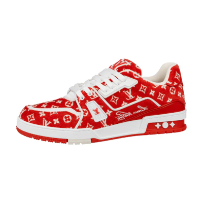 LV LV Trainer Sneakers 'Red Monogram'