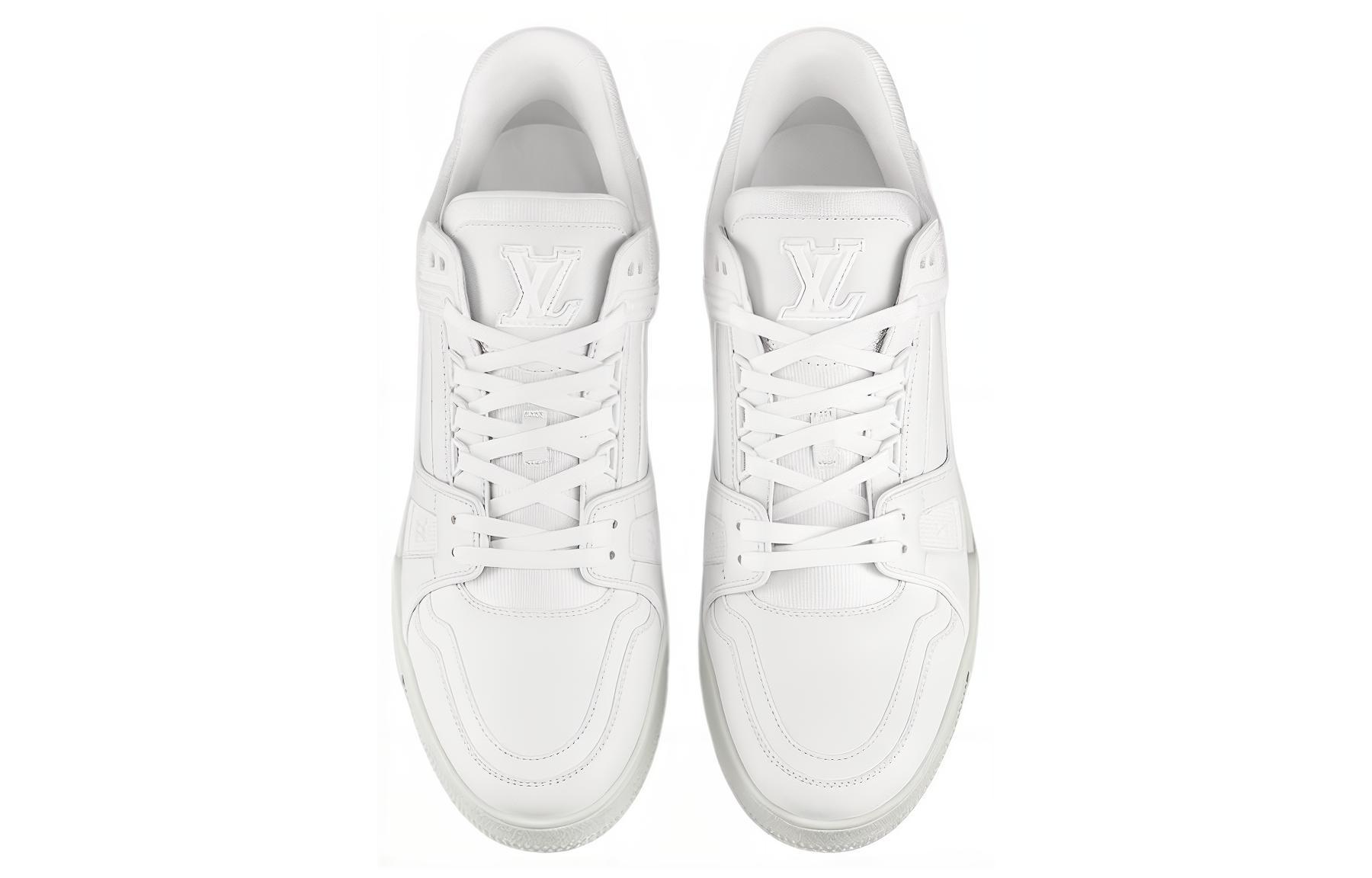 Lookbook Zapatillas Louis Vuitton LV Trainer 'Blancas' 1A9G50