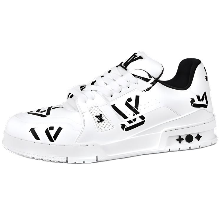 Buy Louis Vuitton LV Trainer Sneakers 'Putih Hitam' 1AAGXX