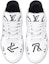 Lookbook Louis Vuitton LV Trainer Sneakers 'Putih Hitam' 1AAGXX