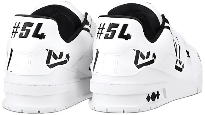 Louis Vuitton LV Trainer Sneakers 'Putih Hitam' 1AAGXX Shop Louis Vuitton LV Trainer Sneakers 'Putih Hitam' 1AAGXX