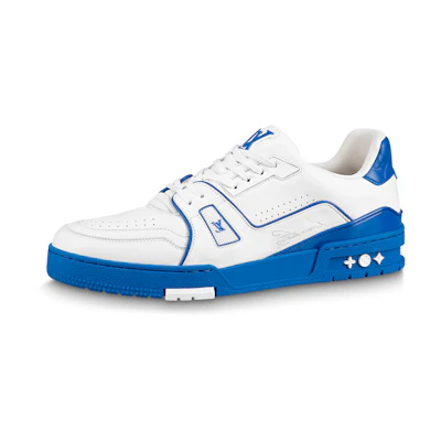 LV LV Trainer Sneakers 'White Blue Red'