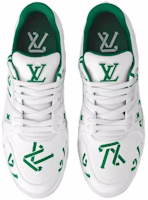 Zapatillas Louis Vuitton LV Trainer 'Blanco Verde' 1AAGXF Lookbook Zapatillas Louis Vuitton LV Trainer 'Blanco Verde' 1AAGXF