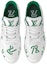 Lookbook Louis Vuitton LV Trainer Sneakers 'Putih Hijau' 1AAGXF