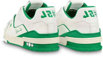 Zapatillas Louis Vuitton LV Trainer 'Blanco Verde' 1ABFAU Shop Zapatillas Louis Vuitton LV Trainer 'Blanco Verde' 1ABFAU