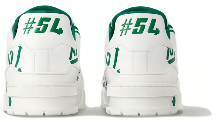 Louis Vuitton LV Trainer Sneakers 'Putih Hijau' 1AAGXF Shop Louis Vuitton LV Trainer Sneakers 'Putih Hijau' 1AAGXF