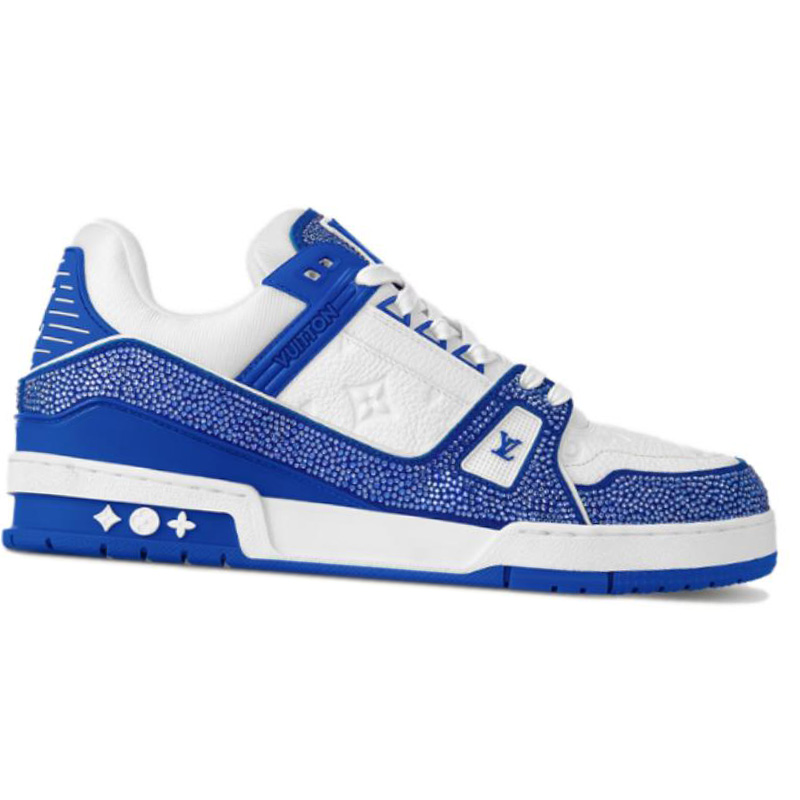 Order 路易威登LV白色蓝色水钻单肩包运动鞋 1AC5AE