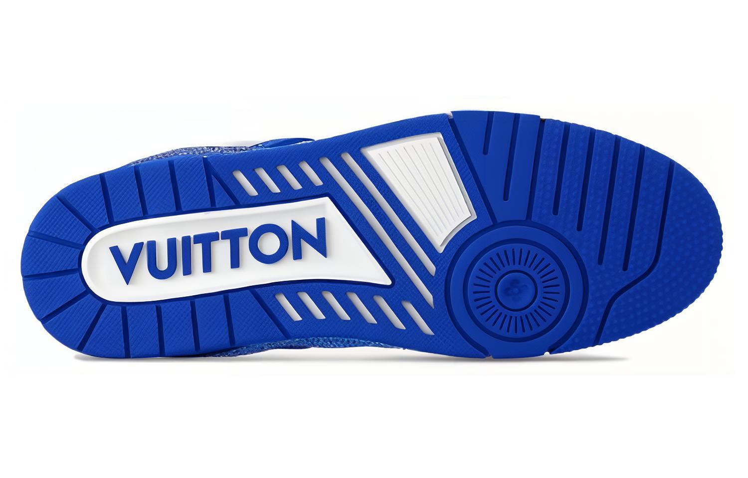Purchase 路易威登LV白色蓝色水钻单肩包运动鞋 1AC5AE