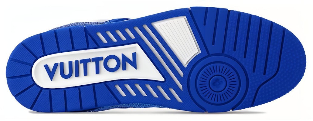 Louis Vuitton LV Trainer Sneakers 'White Monogram with Blue and Rhinestones' 1AC5AE Purchase Louis Vuitton LV Trainer Sneakers 'White Monogram with Blue and Rhinestones' 1AC5AE