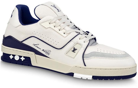 路易威登LV白蓝色训练鞋 1ABNIH Order 路易威登LV白蓝色训练鞋 1ABNIH