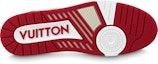 Purchase Sepatu Louis Vuitton LV Trainer 'Putih Merah Abu' 1ABFBI